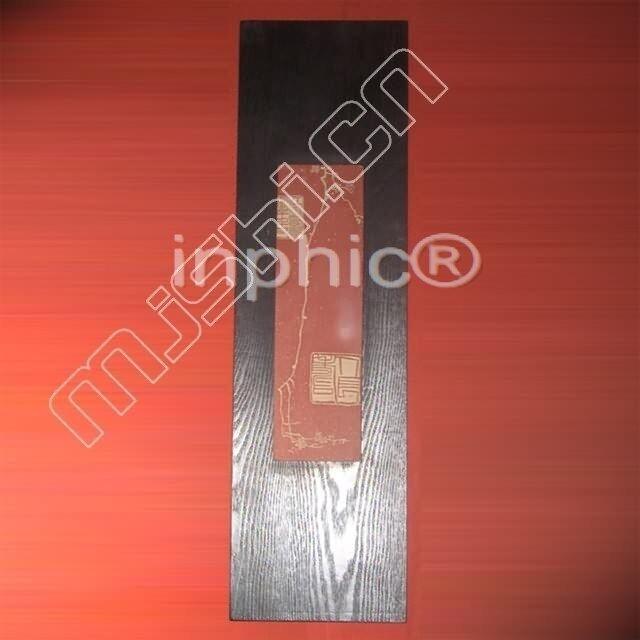 INPHIC-中式裝飾畫 壁飾掛件 中式壁掛 牆飾 壁畫 玄關 古典 暗香掛件紅