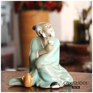 INPHIC-飲酒石灣人物陶瓷工藝品擺飾 客廳書房擺設家居飾品