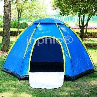 INPHIC-六角多人家庭帳篷 戶外帳篷 露營帳篷 沙灘帳篷 防紫外線