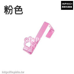 INPHIC-家用門後掛衣鉤創意壁掛衣服免釘衣掛鉤牆壁掛衣架廚房掛鉤衣帽鉤-粉色