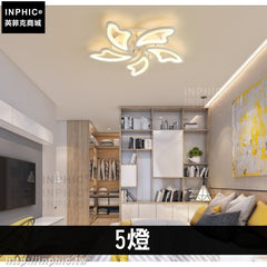 INPHIC-智慧燈具遙控現代客廳臥室燈簡約吸頂燈-5燈