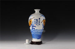 INPHIC-新款 景德鎮十五斤梅瓶 15斤手繪青花陶瓷酒瓶 密封酒罈其它酒具