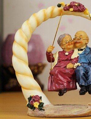 INPHIC-鞦韆 歐式樹脂家居裝飾工藝品擺件