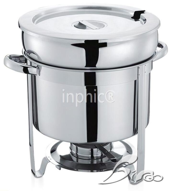 INPHIC-豪華不鏽鋼汁爐粥爐圓形高級不鏽鋼湯爐