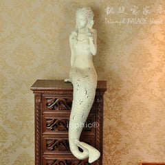 INPHIC-歐式家居咖啡廳裝飾品樹脂工藝品個性擺設  美人魚擺飾