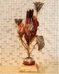 INPHIC-東南亞泰式家居飾品擺飾樹脂工藝品擺飾蓮花佛手擺設