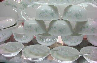 INPHIC-陶瓷餐具56頭白瓷碗碟飯碗瓷器套裝