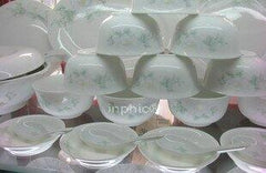 INPHIC-陶瓷餐具56頭白瓷碗碟飯碗瓷器套裝