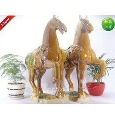 INPHIC-鳳凰于飛 唐三彩大馬時尚家居飾新房擺設件陶瓷工藝