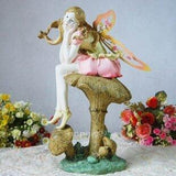 INPHIC-超美 家居樹脂工藝品 可愛花仙女天使娃娃擺飾擺設 歐式
