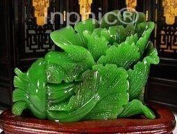 INPHIC-無上至尊～好水頭油潤和田碧玉精雕百財擺件