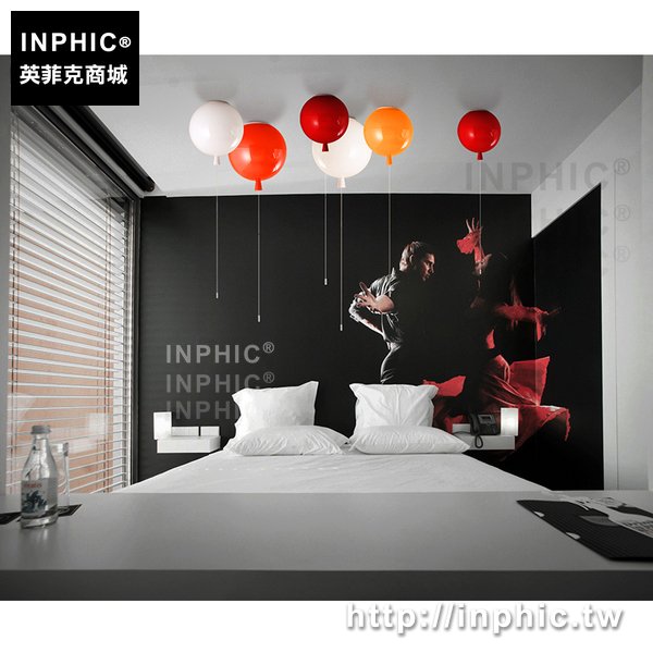 INPHIC-現代床頭幼稚園臥室吸頂燈簡約卡通臥室