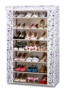 INPHIC-布鞋櫃 多層鞋架 折疊組合鞋櫥 防塵無紡布收納簡易鞋櫃