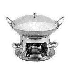 INPHIC-9吋加厚乾鍋鍋仔 固體液體酒精爐小火鍋 套裝酒精爐