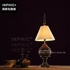 INPHIC-宮廷裝飾泰式東南亞泰國床頭燈木雕桌面檯燈