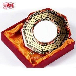 INPHIC-小型銅 塑料八卦鏡掛件 鎮宅化煞家居風水裝飾品4074