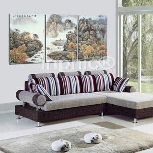 INPHIC-山水風景裝飾畫 客廳臥室壁畫 沙發背景 辦公室 酒店賓館 無框畫