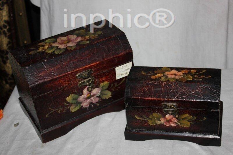INPHIC-歐式仿舊木質彩繪首飾盒 百寶箱套2
