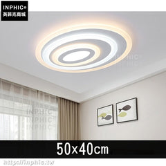 INPHIC-led簡約後現代臥室燈圓形客廳燈現代吸頂燈燈具-50x40cm