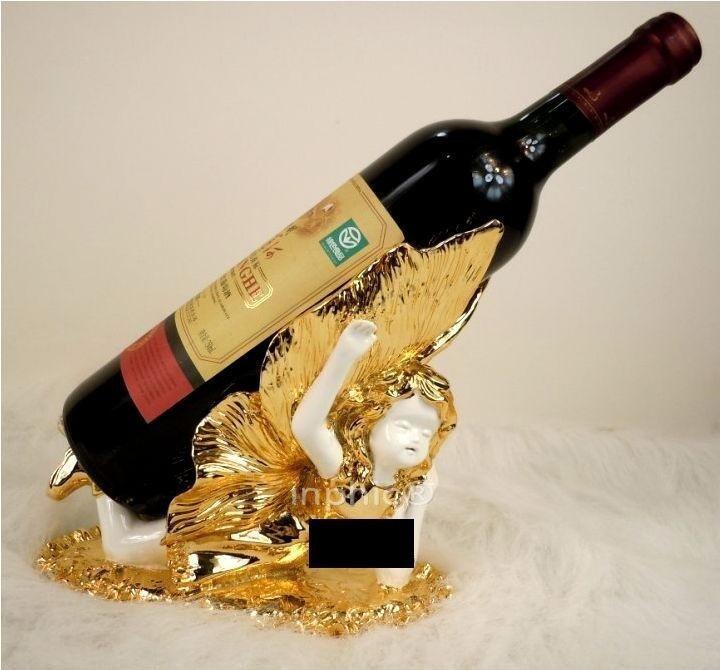 INPHIC-創意 家居裝飾品 天使酒架酒托擺飾 工藝品酒櫃擺設