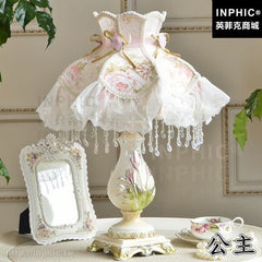 INPHIC-床頭田園裝飾簡約臥室檯燈歐式-公主