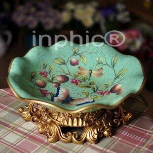 INPHIC-鄉村田園家居裝飾品擺設 蝶兒飛系列裝飾盤