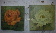 INPHIC-家居工藝品 絕美田園風格仿舊風格 裝飾畫 版畫 木版畫套2