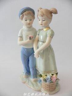 INPHIC-裝飾品擺飾 生日 陶瓷人物擺設