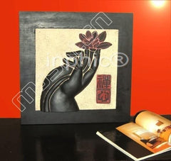 INPHIC-中式裝飾畫 壁飾掛件 中式壁掛 牆飾 壁畫 玄關 古典禪心掛件