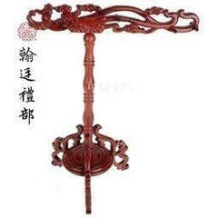 INPHIC-紅木筆掛紅檀毛筆架文房四寶書法用品書畫用具