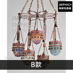 INPHIC-馬賽克波西米亞吊燈網咖土耳其酒吧吧臺東南亞-B款