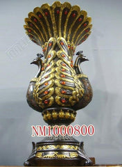 INPHIC-歐式客廳裝飾擺件東南亞風格傢俱飾品泰國家居孔雀花瓶