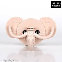 INPHIC-免釘門後掛鉤牆壁排鉤浴室黏貼廚房壁掛強力承重黏膠無痕黏鉤吸盤-粉色
