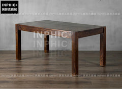INPHIC-北歐式鄉村風簡約長方形6-8人位西餐桌飯桌