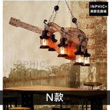 INPHIC-工業風吊燈餐廳吧臺實木服裝店複古咖啡廳燈具-N款
