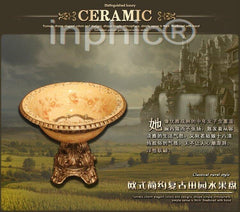 INPHIC-歐式簡約複古水果盤歐式家居用品果盤創意糖果盤茶幾裝飾擺飾