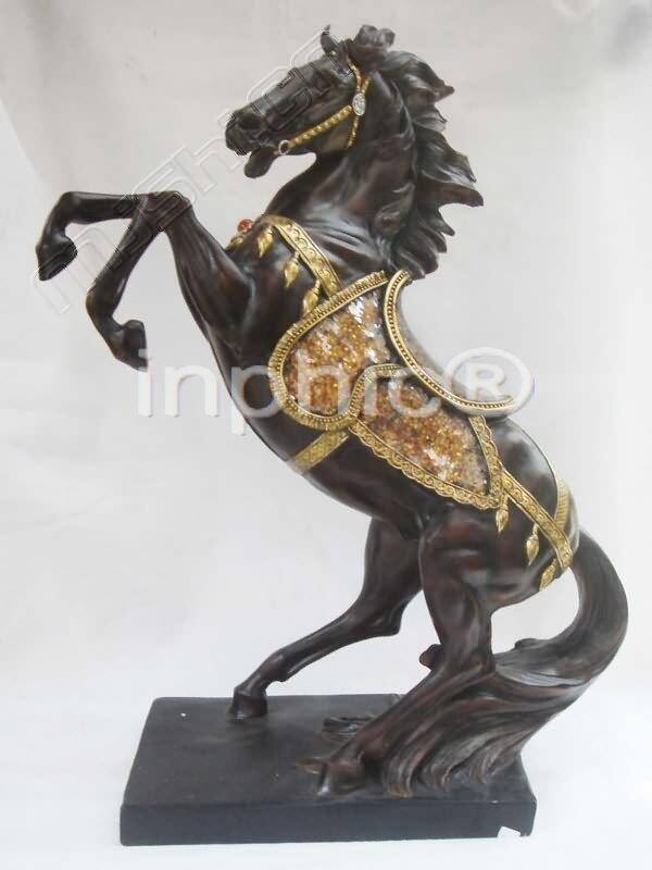 INPHIC-歐式客廳裝飾擺飾傢俱飾品泰國田園家居躍馬