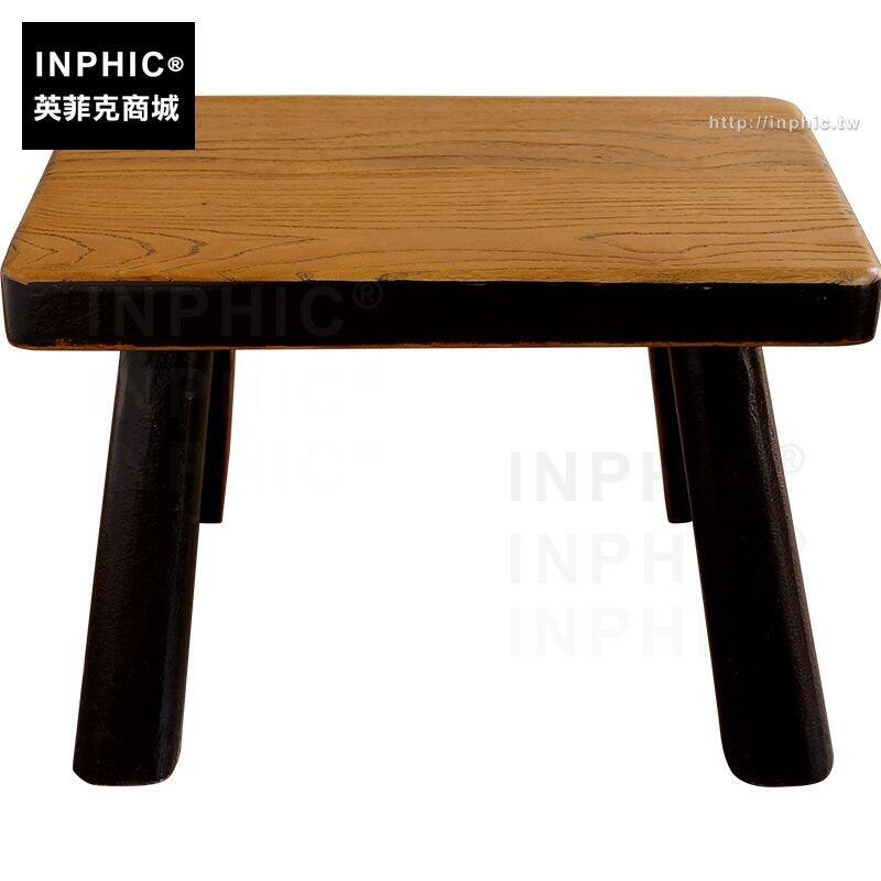 INPHIC-桌椅茶桌複古居家實木新中式簡約組合-板凳