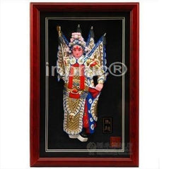 INPHIC-馬超 三國典藏人物東方工藝冷瓷浮雕相框壁掛擺飾 中國風