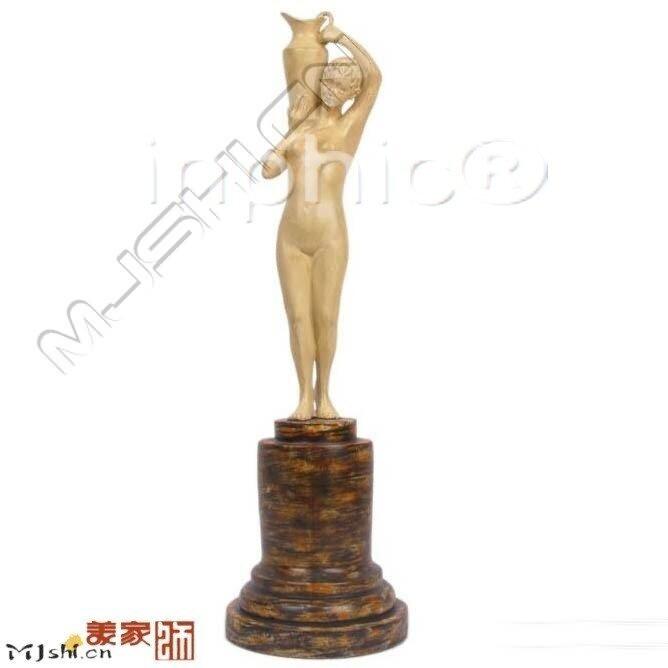 INPHIC-歐式客廳裝飾擺飾傢俱飾品泰國家居舉瓶美女