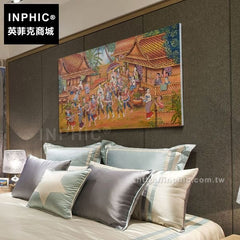 INPHIC-生活畫泰國牆上裝飾品室內掛畫牆飾裝飾畫東南亞
