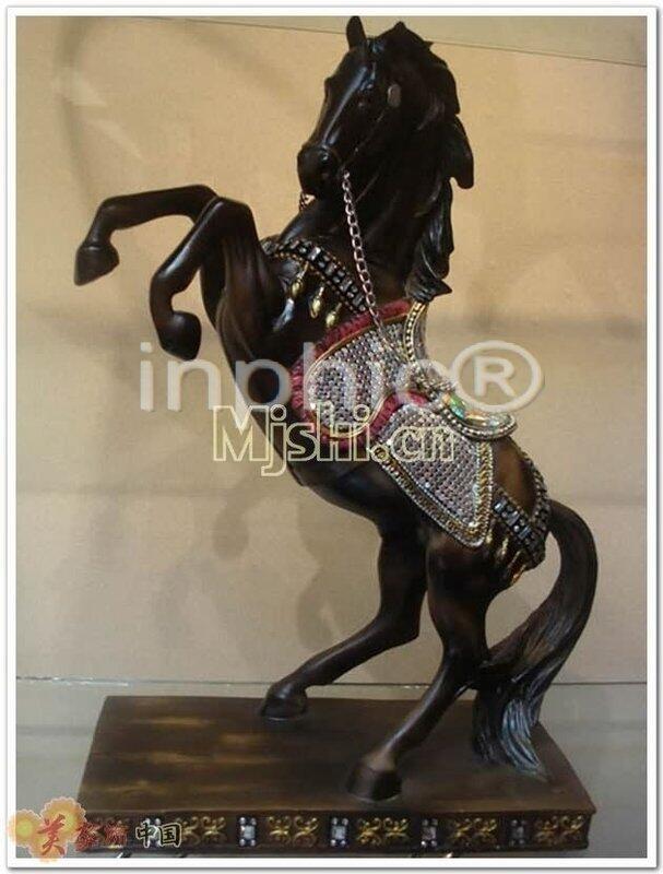 INPHIC-歐式田園裝飾擺飾東南亞風情傢俱飾品動物裝飾奔騰馬