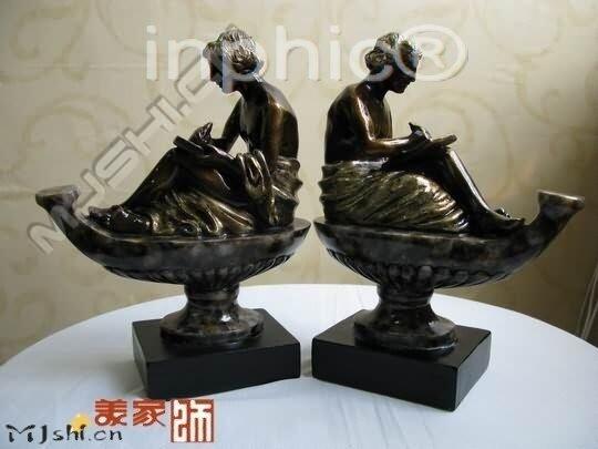 INPHIC-歐式裝飾擺飾傢俱飾品泰國家居書立書擋看書