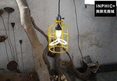 INPHIC-工業工程燈具復古吧臺美式鄉村吊燈