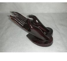 INPHIC-東南亞風情桌上用品家居裝飾木雕手工木雕名片托