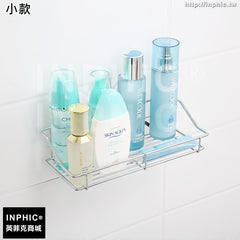 INPHIC-浴室吸盤置物架廁所防水瀝水架子漱口用具洗澡用具收納架壁掛-小款