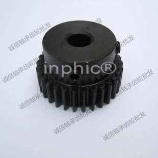 INPHIC-1M30T 金屬齒輪 電機齒輪 馬達配件 1模齒數30齒 內孔8mm