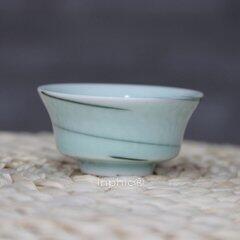 INPHIC-手工拉胚粉青品茗杯陶瓷茶杯保溫杯 精品白杯高粱杯 青瓷茶具