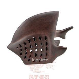 INPHIC-2號金魚J04原創手工家居陶藝工藝品禮陶器陶瓷簡約現代