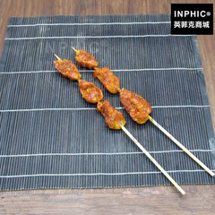 INPHIC-燒烤食物模型餐廳串燒系列仿真食品模型鴨胗模型仿真菜